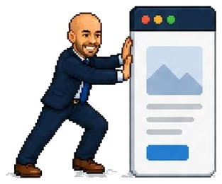 Pixel mini Michael representing Master Control