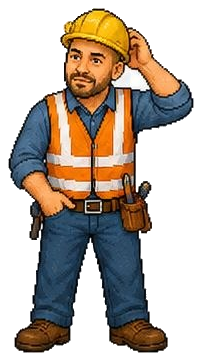 Pixel mini Michael representing 3. Local dashboard