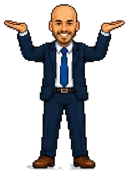 Pixel mini Michael representing Business AI Enablement Environment