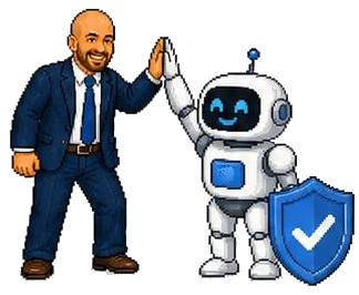 Pixel mini Michael representing Knowledge-base maintainer